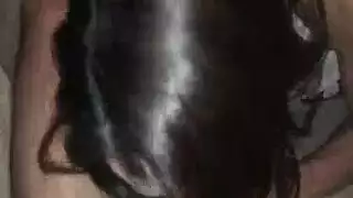 مص عميق قبل جلسة حشو جماعي خشنة